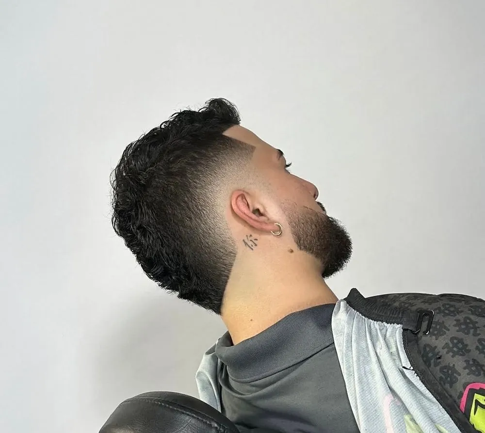 Burst fade haircut by Legacy Barbershop